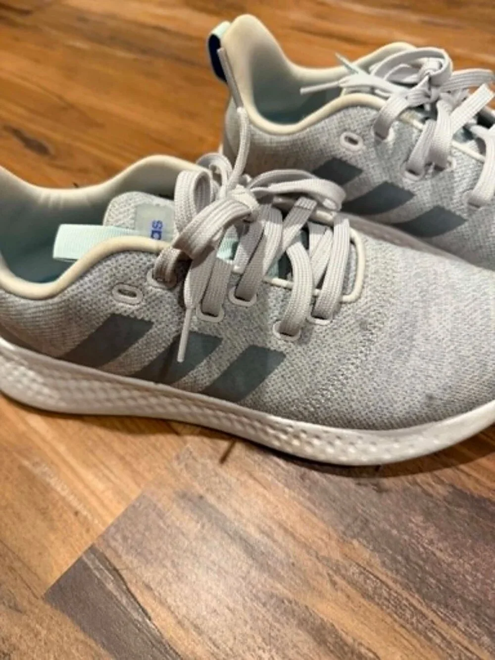 adidas grey lace